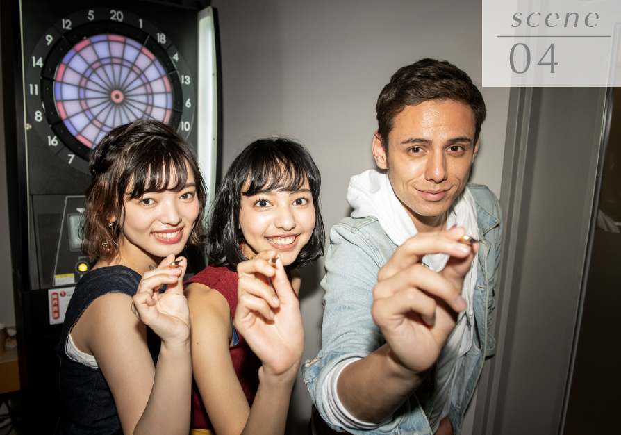 仲間と楽しむ